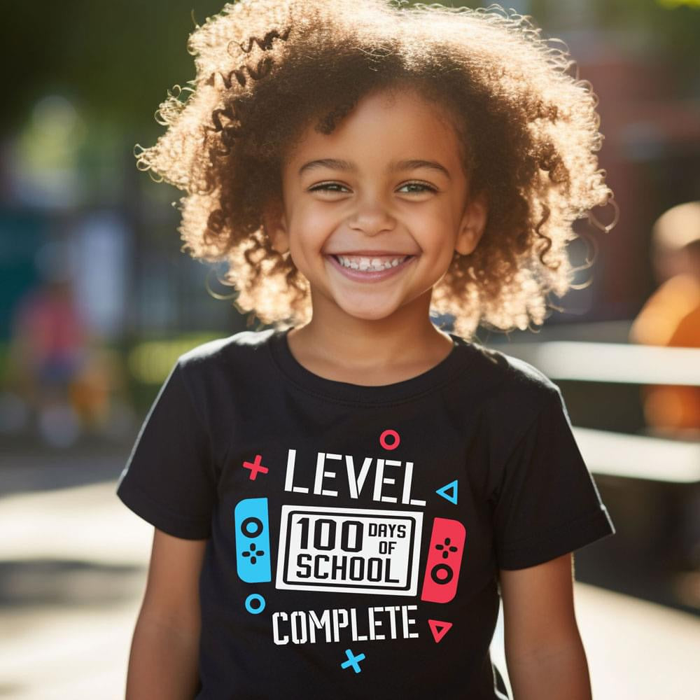 Level 100 Days of School Complete Kids T-Shirt