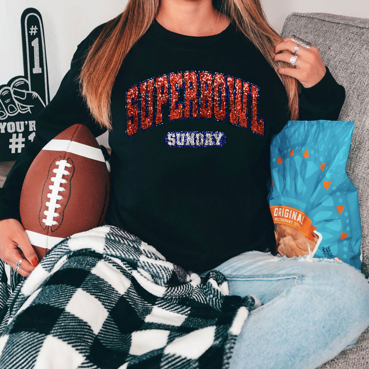 Super Bowl Sunday Sweatshirt